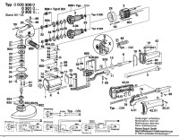 Bosch 0 600 301 041 Angle Grinder 110 V / Gb Spare Parts